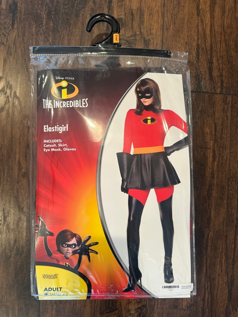 Spirit Elastigirl Costume - Red, Black, Yellow